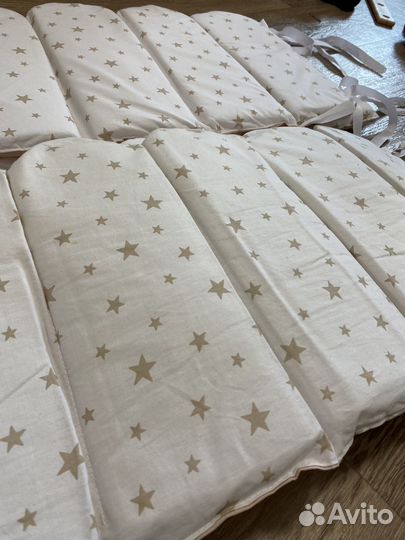 Бортики в детскую кроватку