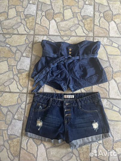 Шорты вместе по 1200, по отдельности 700