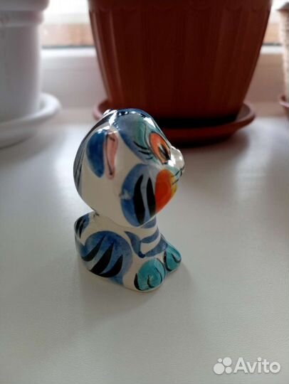 Котик фарфоровый ручная роспись