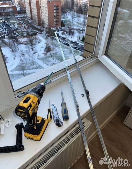 Замена ручек на окнах пвх, фурнитура, уплотнитель