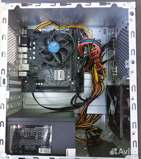 Офисный пк Atlas H313 на базе Pentium Gold G6405