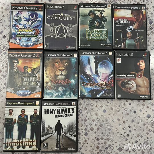 Игры на консоль ps 2