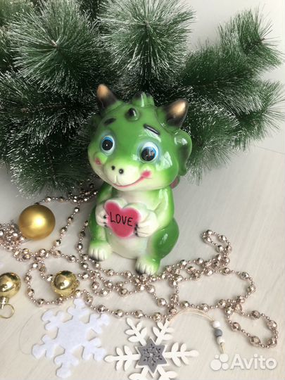 Копилка дракон Новый год