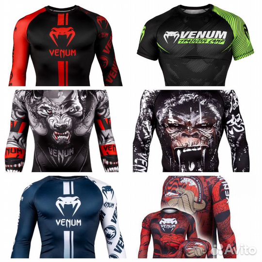 Рашгард Venum шорты Венум