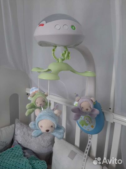 Мобиль на кроватку fisher price
