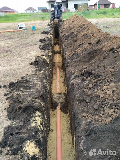 Канализация,водопровод под ключ