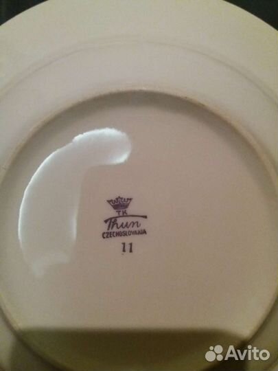 Тарелка времен СССР. Чехословакия