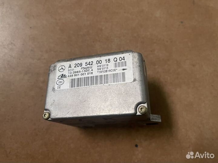 Датчик ускорения Mercedes A2095420018 w209 w203