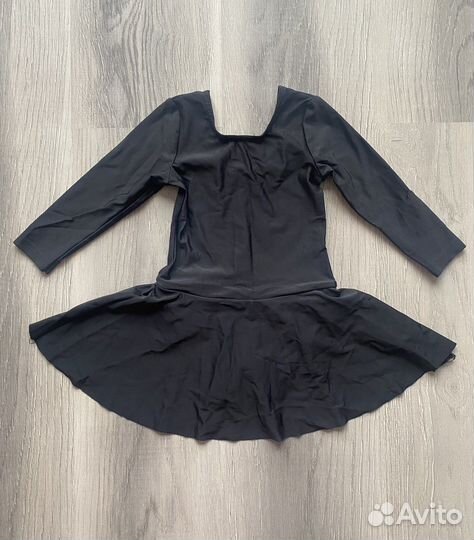 Купальник для гимнастики / танцев, черный