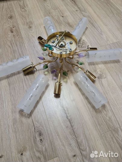 Люстра хрусталь стекло