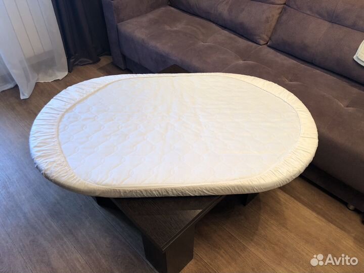 Матрас детский овальный