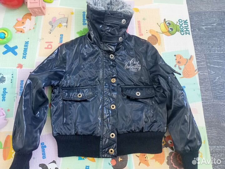 Куртка на девочку 128 осень весна