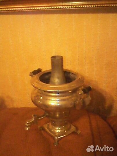 Коллекционный самовар (14 см, угольный)