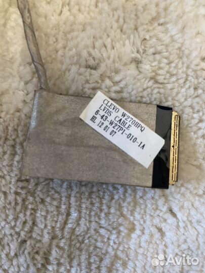 Шлейф матрицы сlеvo W270HPQ