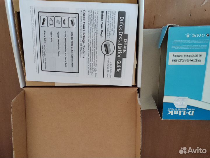 Adsl модем d-link dsl 200