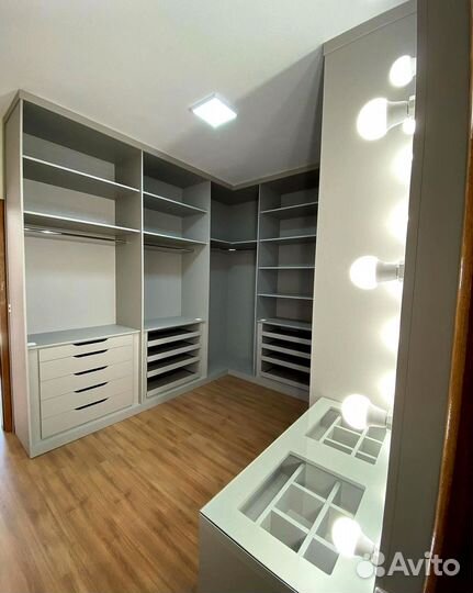 Гардеробная система с фабрики