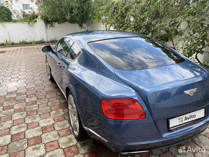 Bentley Continental GT AT, 2011, 35 000 км