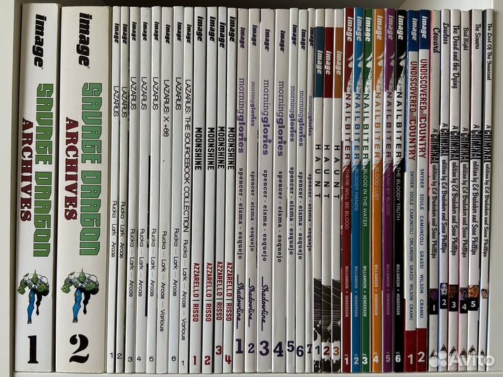 Комиксы тпб на английском Marvel DC Image