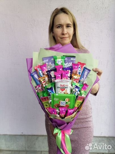 Съедобные букеты в наличии