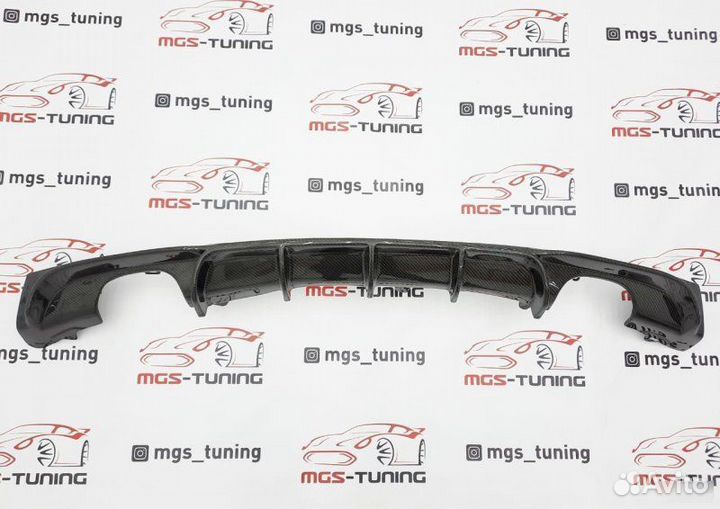 Диффузор BMW 3 series F30 M-Performance 2X2 карбон