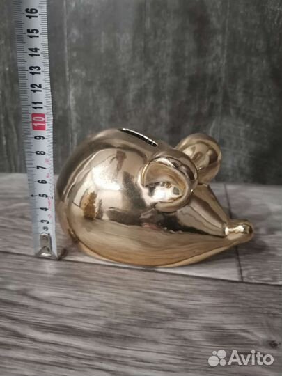 Копилка Золотая мышь