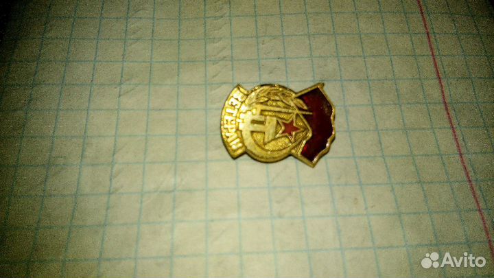 Значок Ветеран досааф