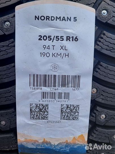 Nokian Tyres Nordman 5 205/55 R16 94T