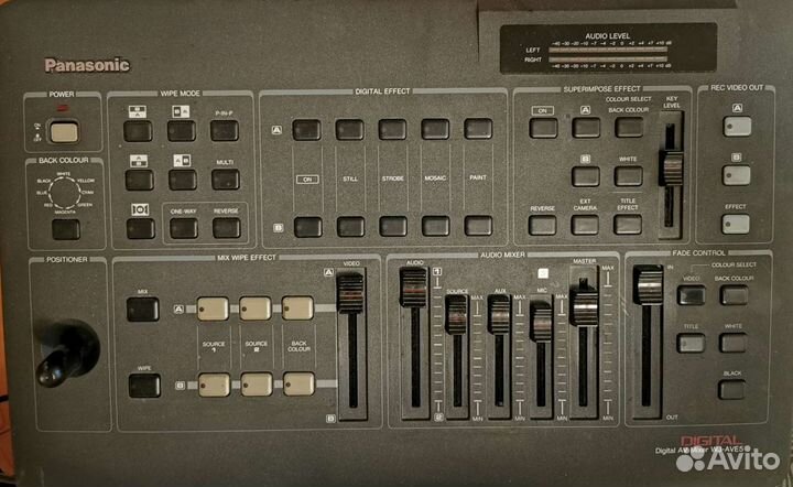 Panasonic Digital AV Mixer Wj-ave5