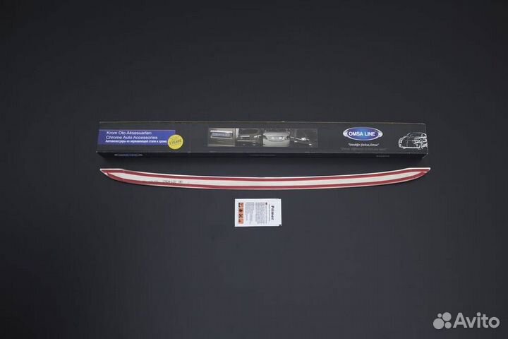 Накладка на крышку багажника Hyundai Solaris