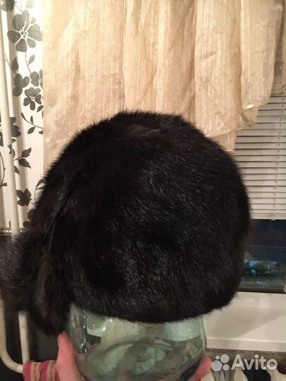 Шапка норковая женская бу