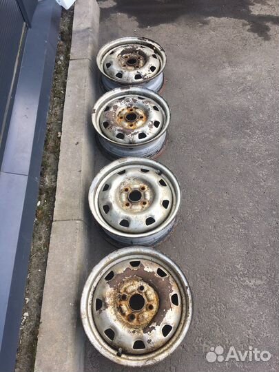 Диски штампованные r14 Kia Hyundai
