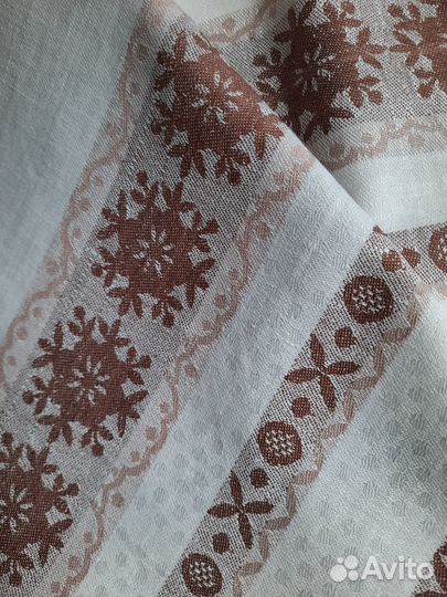 Простыни льняные СССР новая ткань 214х152