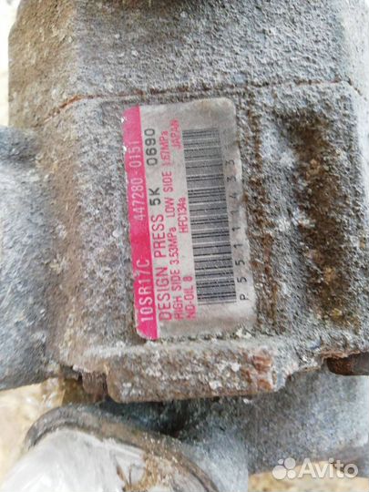 Компрессор кондиционера Dodge Journey 2010