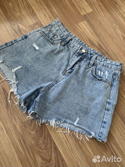 Шорты джинсовые размер 46