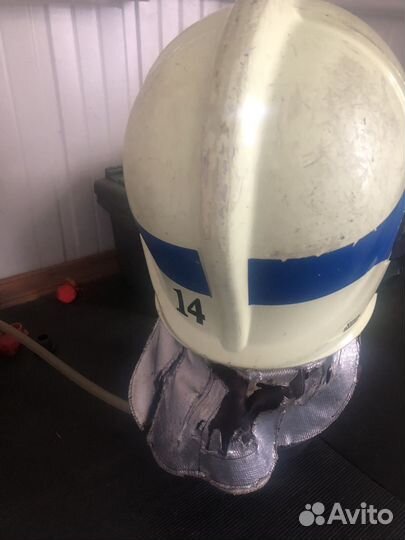 Шлем каска пожарного gallet