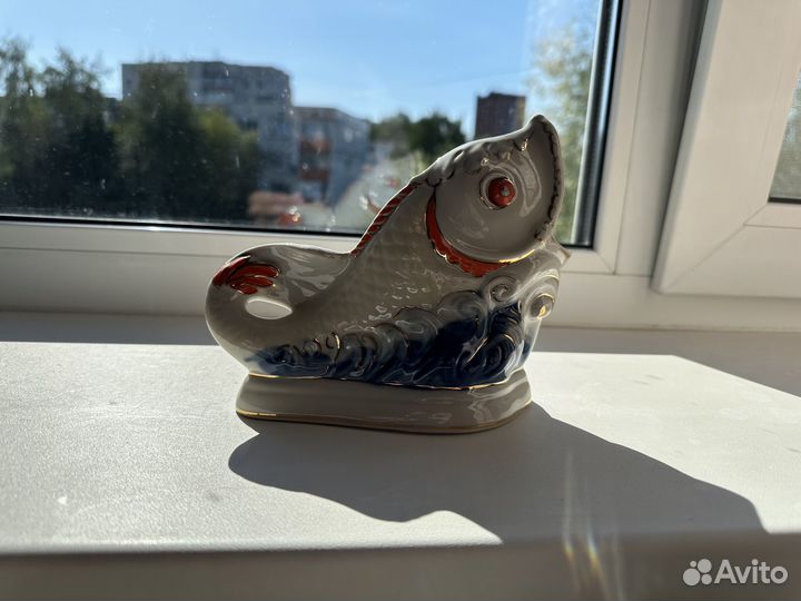 Пепельница, салфетница Рыба СССР