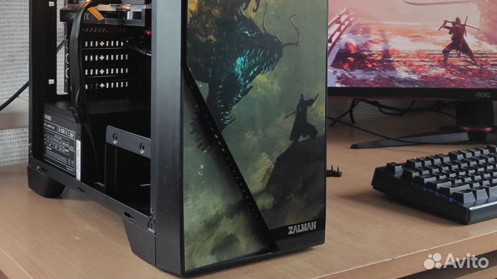 Игровой пк RTX 4060, Ryzen