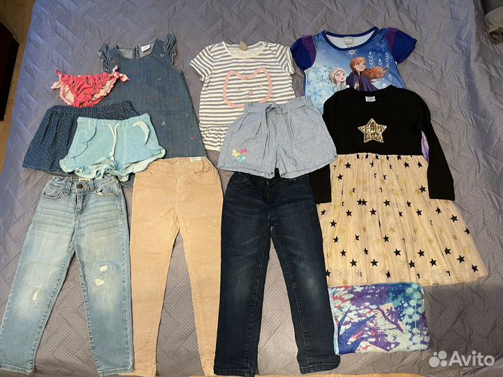 Пакет вещей на девочку 110-116
