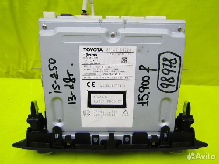 Магнитола Lexus IS 13-18г 98978