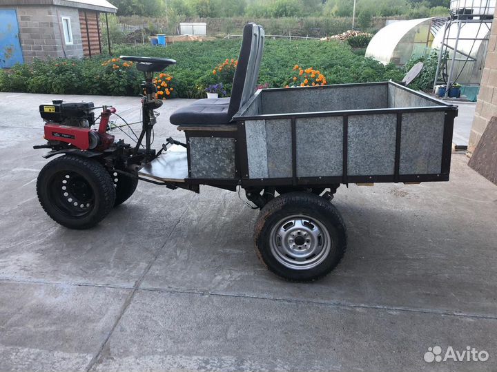 Прицеп для мотоблока самодельный