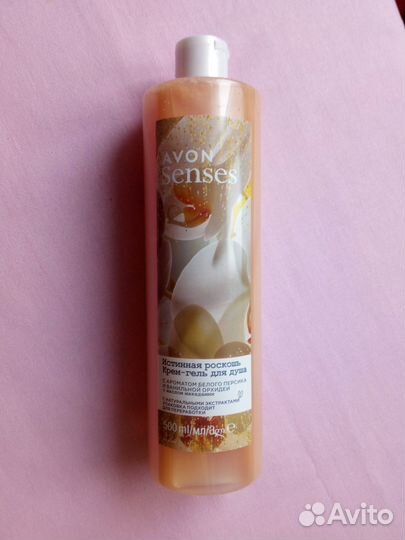 Крем-гель для душа Белый персик и орхидея 500мл