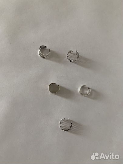 Серьги каффы