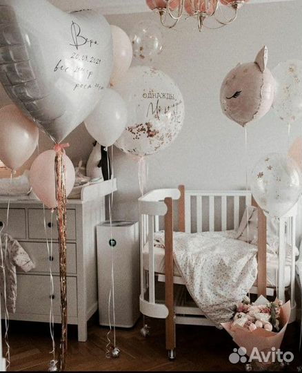 Шары на выписку