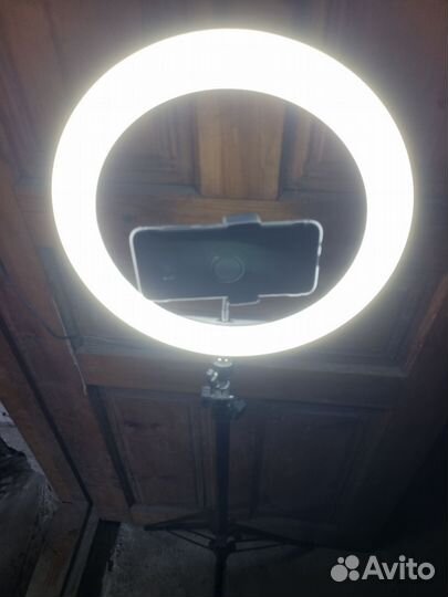 Лампа кольцевая светодиодная, блогер
