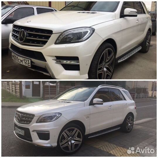 Тюнинг Mercedes ML 63 AMG w166
