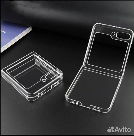 Чехол с зеркалом, защитное стекло, прозрачный кейс