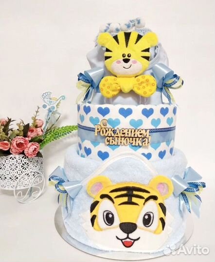 Торт из памперсов