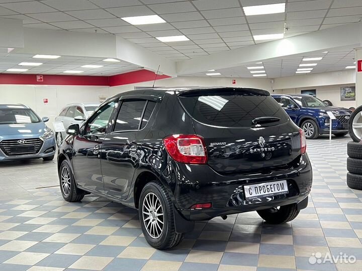 Renault Sandero 1.6 AT, 2018, 34 225 км