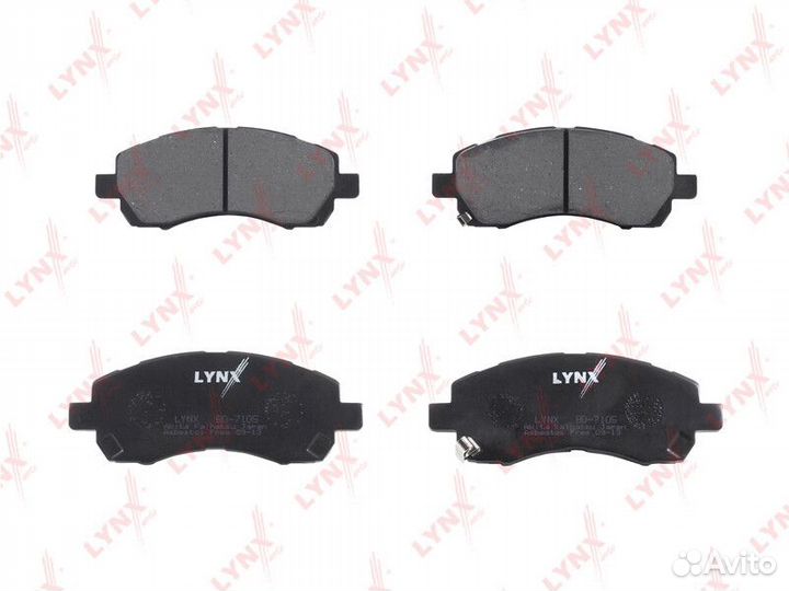 Колодки дисковые lynxauto BD-7105