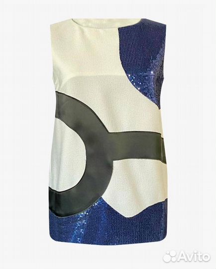 Топ вечерний белый 42 44 46